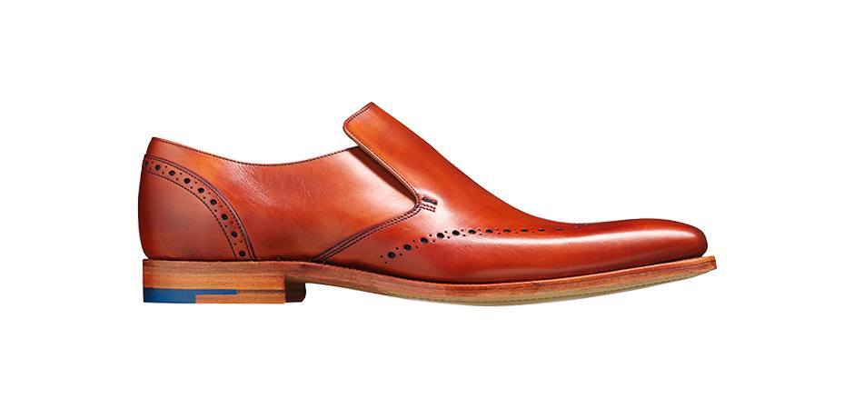 Barker Bourne Slip-on - Rosewood Calf - Ninostyle