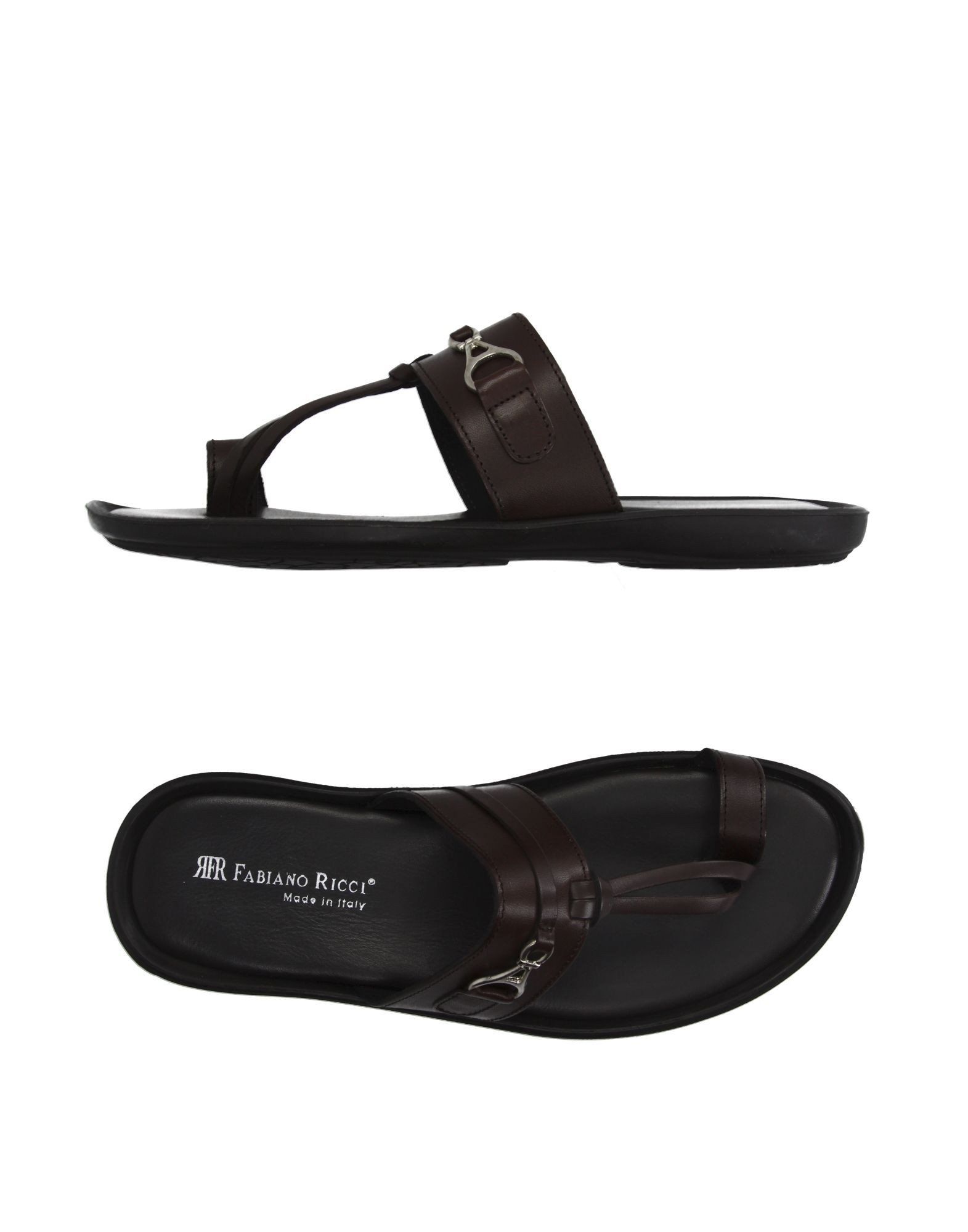 FABIANO RICCI - round towline Sandals - Brown - Ninostyle