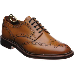LOAKE Chester Oxford Brogue Shoe - Angle View