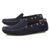 LOAKE  Donington - Suede Driving Shoes - Navy - c - Ninostyle