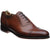LOAKE Strand- Premium Semi Brogue shoes - MAHOGANY - Ninostyle