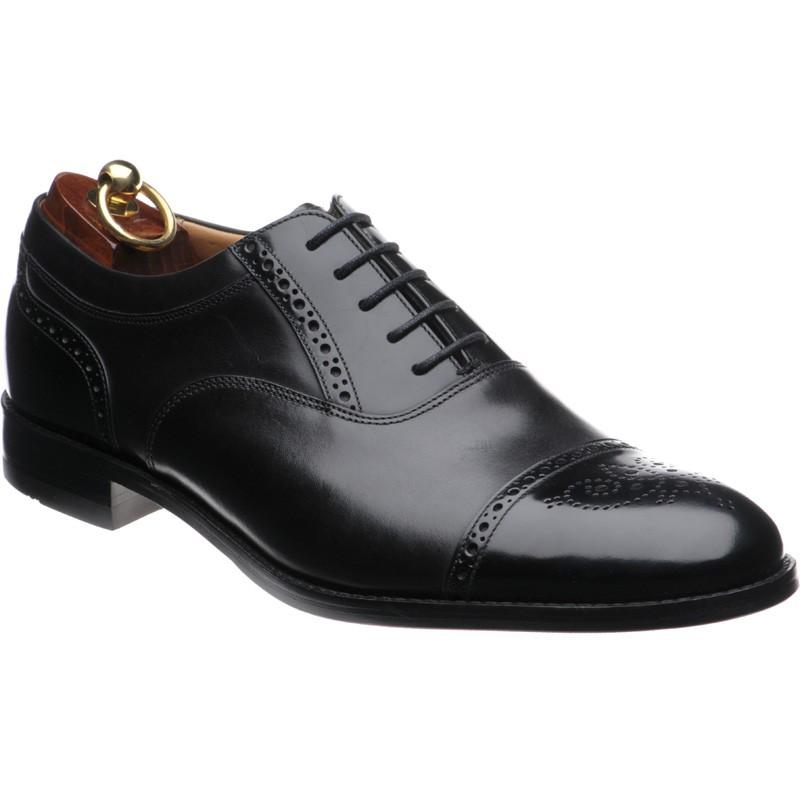 LOAKE Woodstock Two Tone Oxford Shoe - Black - Ninostyle