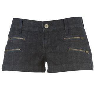 Voodoo Dolls Denim Shorts Ladies- Blue - Ninostyle