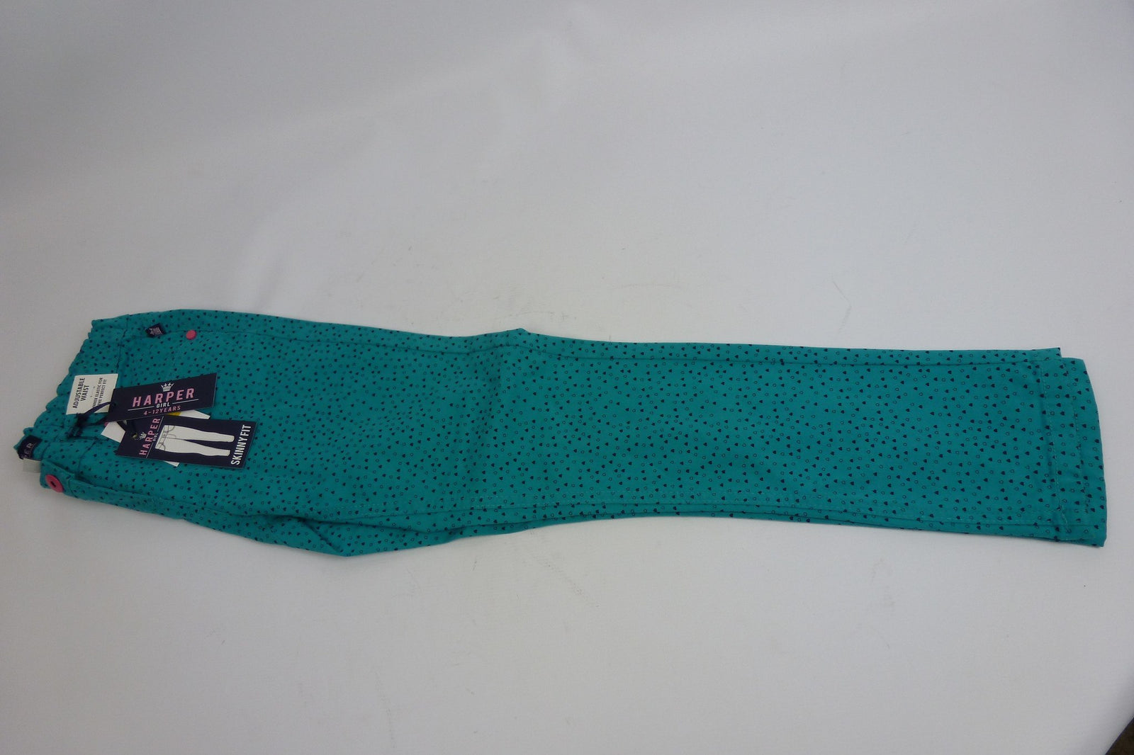 HARPER Skinny Fit Girl's Jeans - Green - Ninostyle