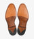 LOAKE Strand- Premium Semi Brogue shoes - BURGUNDY - Sole