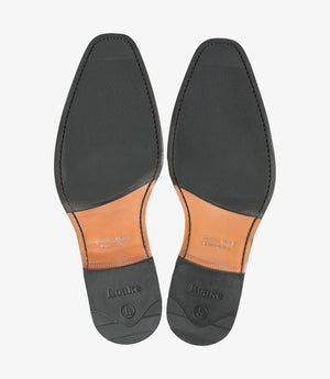 LOAKE LARCH toe-cap Oxford Shoe - Black