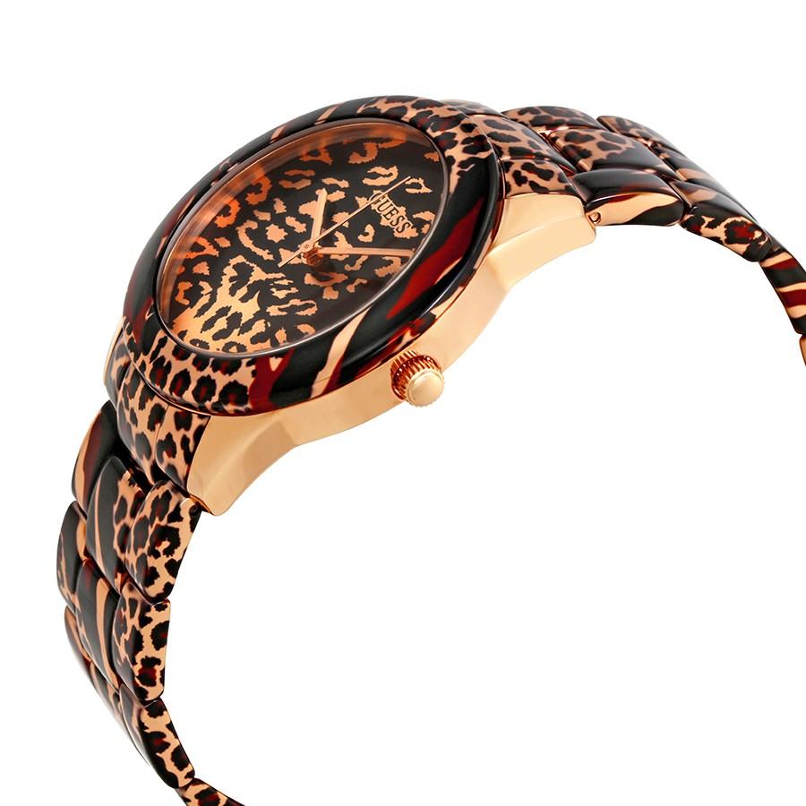 Guess  Vixen Animal Print Dial Ladies Watch - Ninostyle